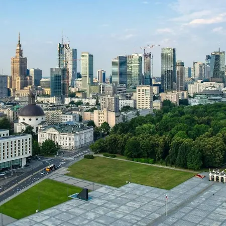 Sawa 6 Metro Fast Wifi 70'Tv Panorama Hbo, Netflix, Dsiney+ Apartment Warsaw Exterior photo